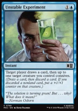 Marvel Super Heroes Commander 0789 Unstable Experiment