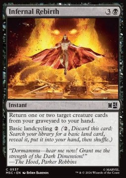 Marvel Super Heroes Commander 0537 Infernal Rebirth
