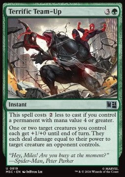 Marvel Super Heroes Commander 0819 Terrific Team-Up