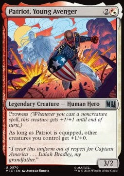 Marvel Super Heroes Commander 0570 Patriot, Young Avenger