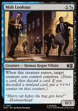 Marvel Super Heroes Commander 0821 Mob Lookout