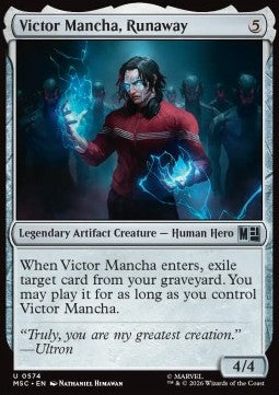 Marvel Super Heroes Commander 0574 Victor Mancha, Runaway