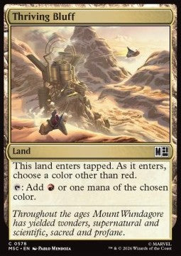Marvel Super Heroes Commander 0578 Thriving Bluff