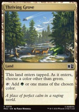 Marvel Super Heroes Commander 0579 Thriving Grove