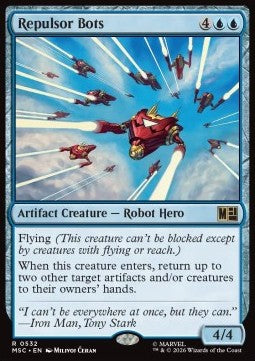 Marvel Super Heroes Commander 0532 Repulsor Bots
