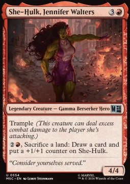 Marvel Super Heroes Commander 0554 She-Hulk, Jennifer Walters