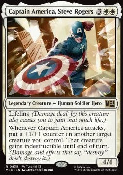 Marvel Super Heroes Commander 0835 Captain America, Steve Rogers
