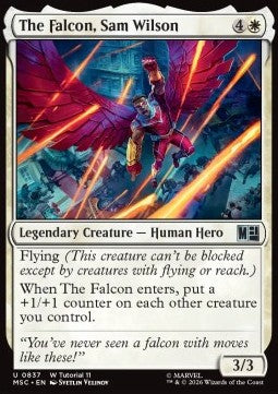 Marvel Super Heroes Commander 0837 The Falcon, Sam Wilson