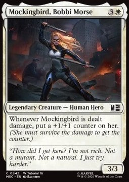 Marvel Super Heroes Commander 0842 Mockingbird, Bobbi Morse