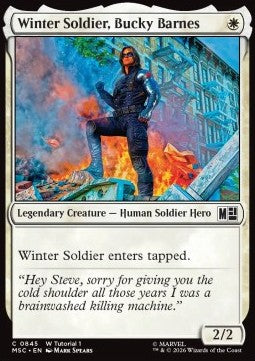 Marvel Super Heroes Commander 0845 Winter Soldier, Bucky Barnes