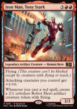 Marvel Super Heroes Commander 0851 Iron Man, Tony Stark