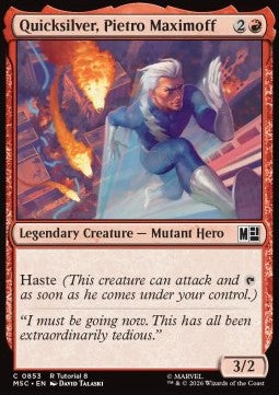 Marvel Super Heroes Commander 0853 Quicksilver, Pietro Maximoff