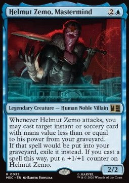Marvel Super Heroes Commander 0032 Helmut Zemo, Mastermind