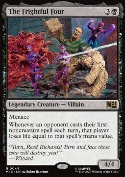 Marvel Super Heroes Commander 0044 The Frightful Four
