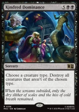 Marvel Super Heroes Commander 0156 Kindred Dominance