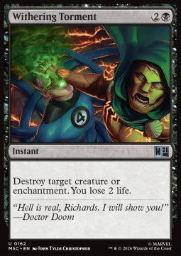 Marvel Super Heroes Commander 0162 Withering Torment