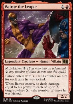 Marvel Super Heroes Commander 0049 Batroc the Leaper