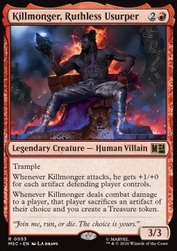 Marvel Super Heroes Commander 0053 Killmonger, Ruthless Usurper