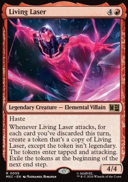 Marvel Super Heroes Commander 0055 Living Lazer