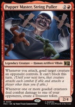 Marvel Super Heroes Commander 0059 Puppet Master, String Puller