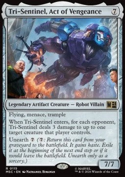 Marvel Super Heroes Commander 0115 Tri-Sentinel, Act of Vengeance