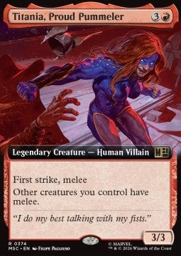 Marvel Super Heroes Commander 0374 Titania, Proud Pummeler