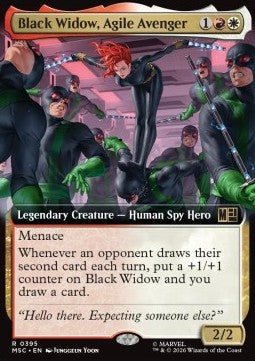 Marvel Super Heroes Commander 0395 Black Widow, Agile Avenger