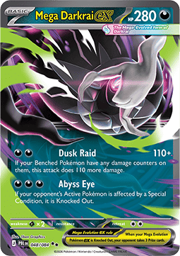Pitch Black 048/084 Mega Darkrai ex