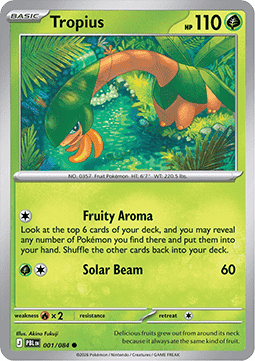 Pitch Black 001/084 Tropius
