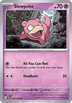 Pitch Black 029/084 Slowpoke