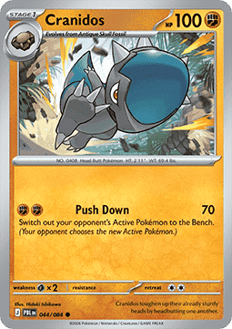 Pitch Black 044/084 Cranidos