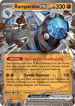 Pitch Black 045/084 Rampardos ex