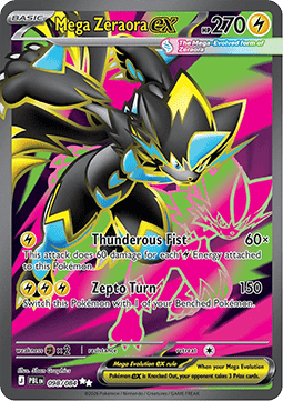 Pitch Black 098/084 Mega Zeraora ex