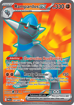 Pitch Black 100/084 Rampardos ex