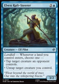 The Hobbit 0037 Elven Raft-Steerer (Foil)