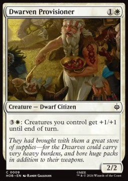 The Hobbit 0009 Dwarven Provision (Foil)