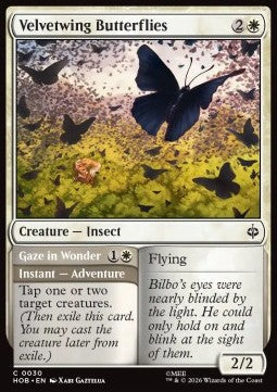 The Hobbit 0030 Velvetwing Butterflies