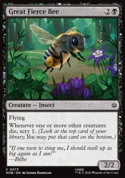 The Hobbit 0073 Great Fierce Bee