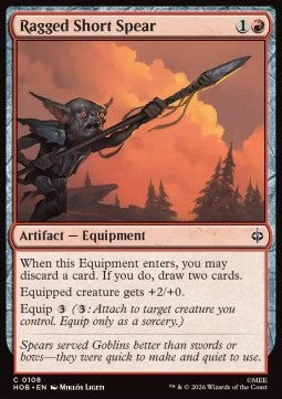 The Hobbit 0108 Ragged Short Spear