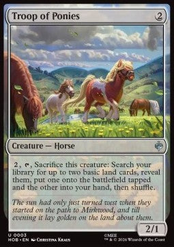 The Hobbit 0003 Troop of Ponies