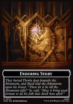 Dwarf 0006 Enduring Story 0014 The Hobbit Token