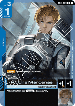 Gundam GD01-089 Riddhe Marcenas