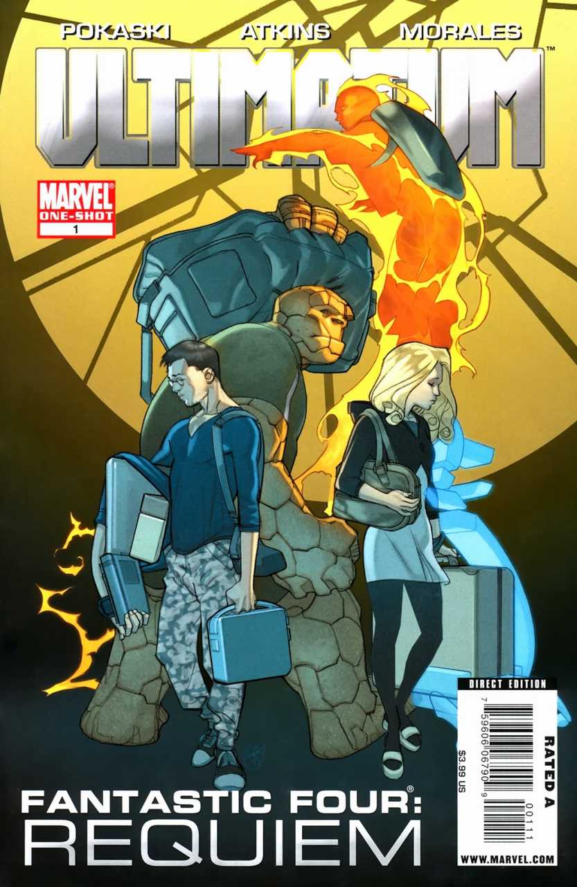 Ultimatum Fantastic Four Requiem #1 Marvel Comics (2009)