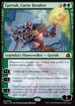 Reality Fracture 0259 Garruk, Curse Breaker
