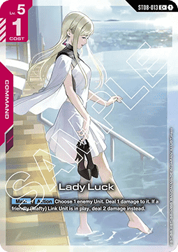 Gundam ST08-013 Lady Luck (Foil)