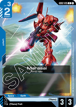 Gundam GD02-015 Marasai