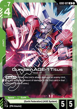 Gundam GD02-027 Gundam AGE-1 Titus