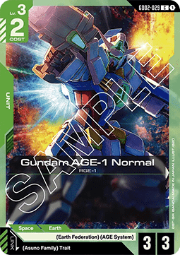 Gundam GD02-029 Gundam AGE-1 Normal
