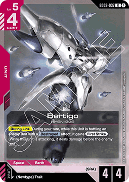 Gundam GD03-037 Bertigo (Foil)