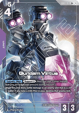 Gundam GD03-052 Gundam Virtue (Foil)(CB)